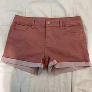 Mauve shorts. Size- L from “Wax Jean”
